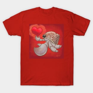 Hermit Crab Love! or Lopsided Claws, Lopsided Heart! T-Shirt